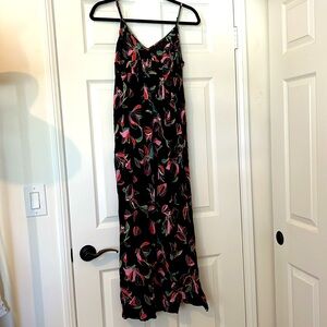 Volcom floral maxi dress